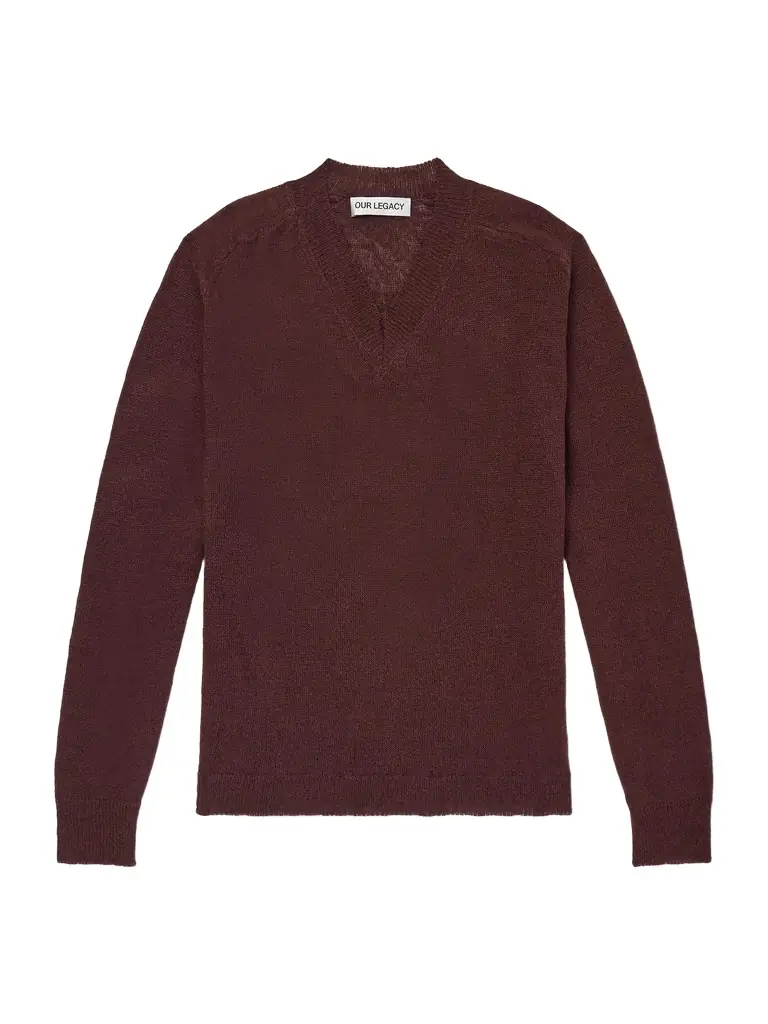 Our Legacy Rue Linen and Cotton-Blend Sweater - Men