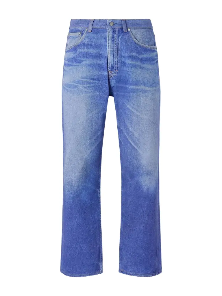 Our Legacy Third Cut Straight-Leg Printed Jeans - Men