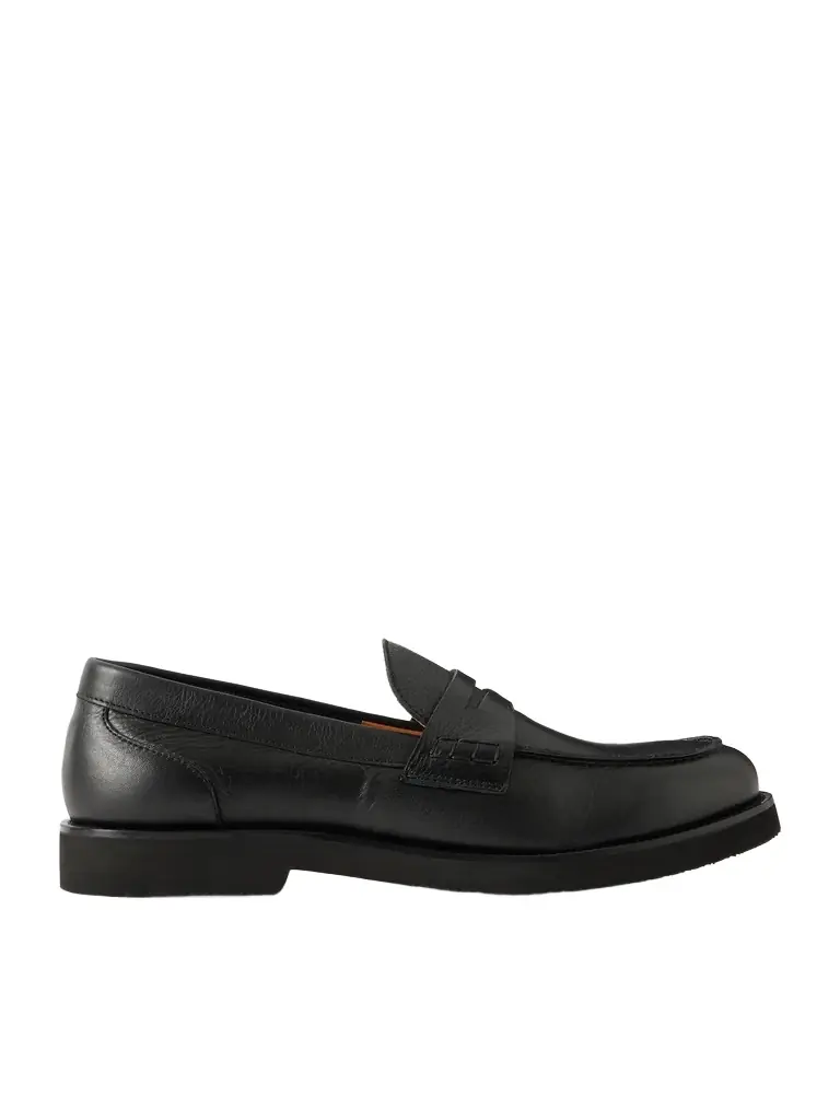MR P. College Leather Penny Loafers - Men