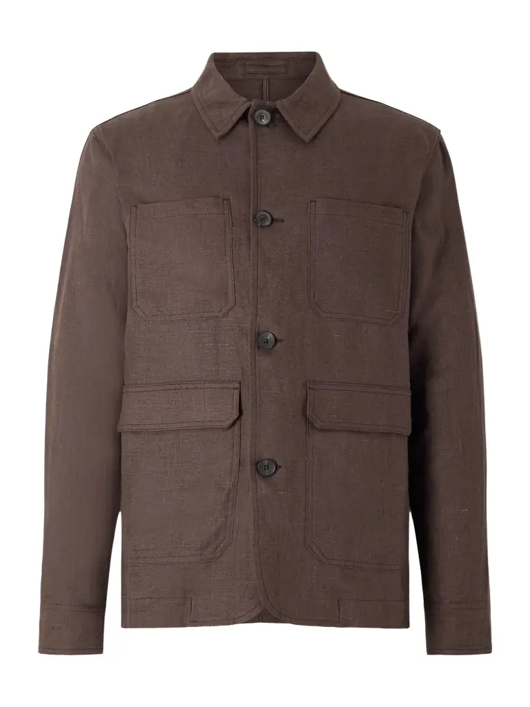 MR P. Linen Overshirt - Men
