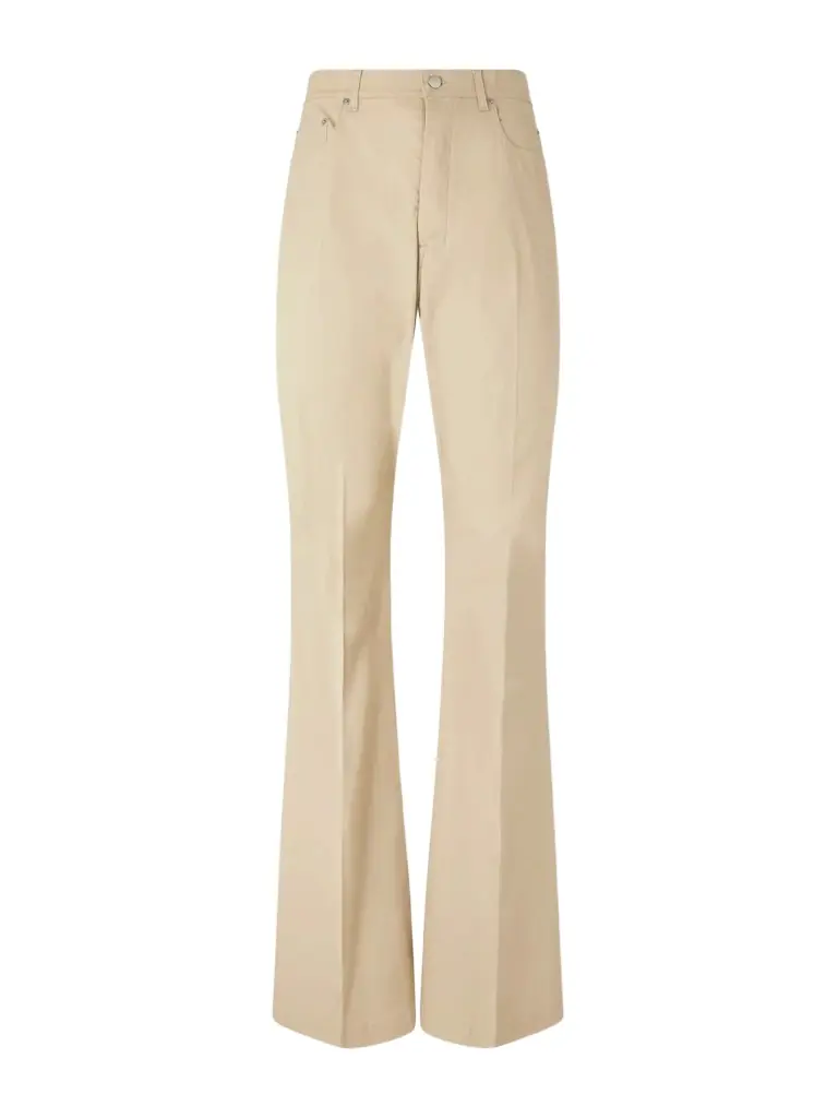 Rick Owens Bolan Bootcut Organic Cotton-Blend Trousers - Men