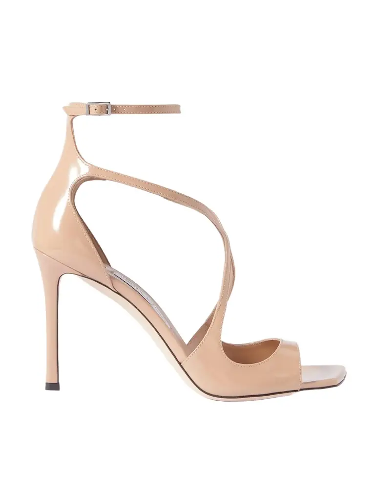 Jimmy Choo Azia 95 Patent-leather Sandals