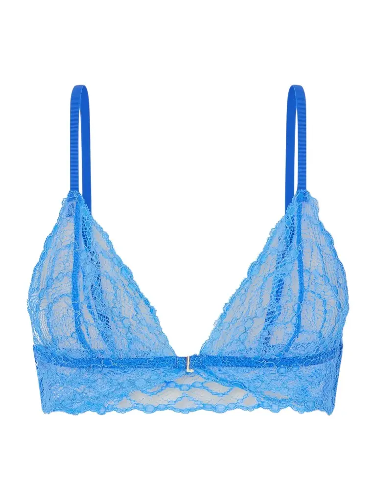 Kiki de Montparnasse Mon Cheri Lace Soft-cup Triangle Bra