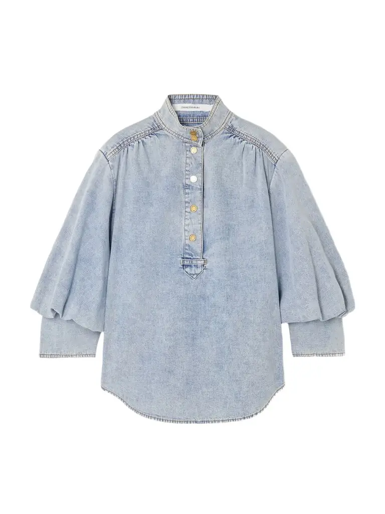 Zimmermann Denim Blouse