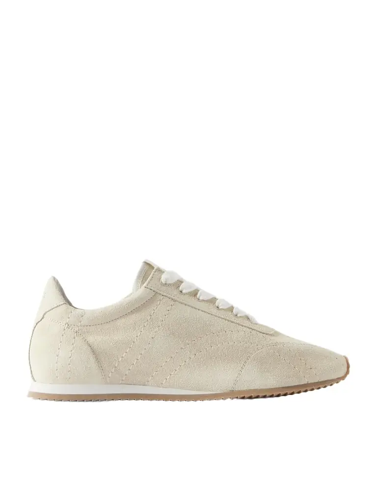 TOTEME Flex Suede Sneakers