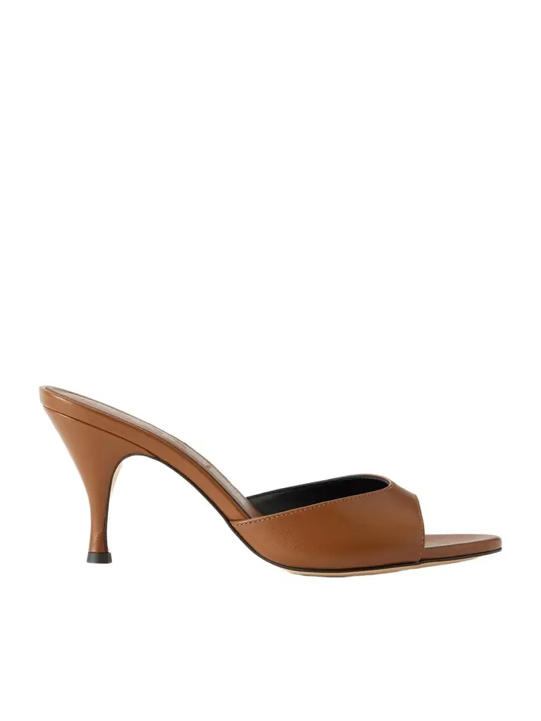 aeyde Samia Leather Mules