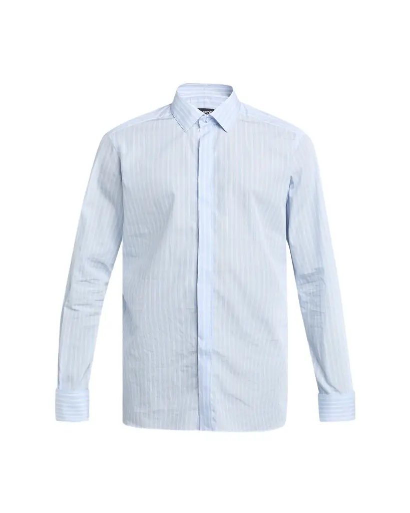 TOM FORD Men's Cotton Multi-Stripe French Cuff Sport Shirt