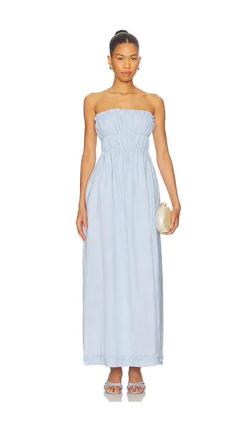 SNDYS Ines Strapless Maxi Dress