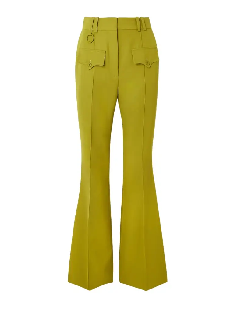 Zimmermann Luna Twill Wide-leg Pants