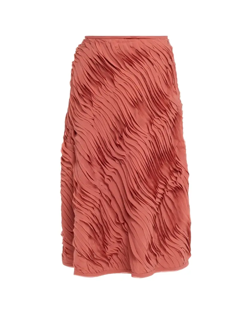 Ulla Johnson Amiko Chiffon Midi Skirt