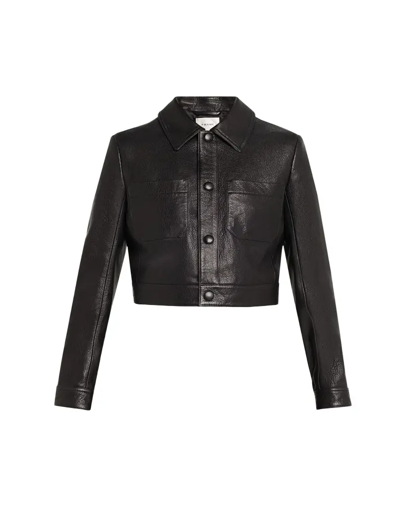 FRAME The Small Leather Jacket