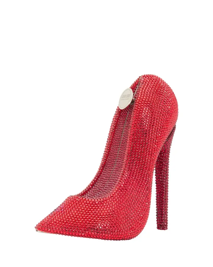 Judith Leiber Couture Crystal Stiletto Clutch Bag