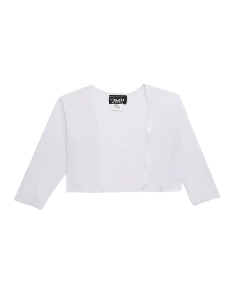 Un Deux Trois Girl 's Bolero Jacket, Size S-XL