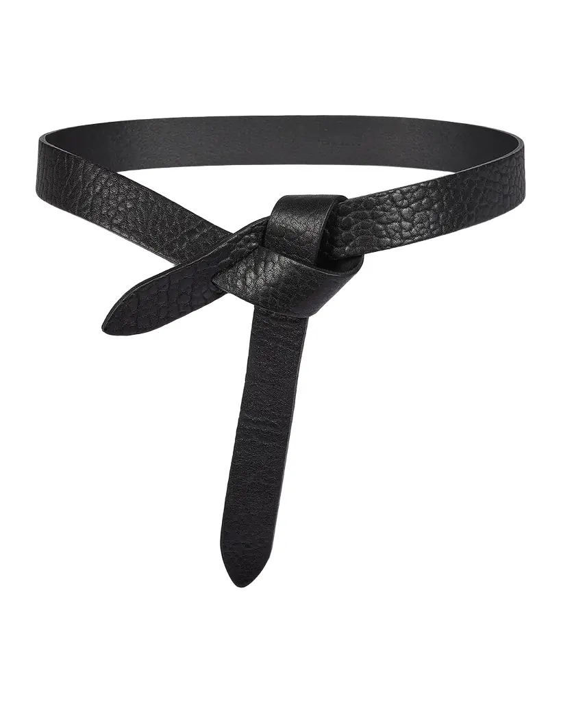 Isabel Marant Kirka Leather Pull-Through Belt