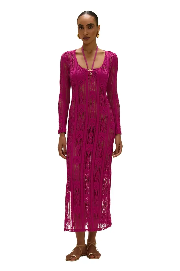 PatBo MYRA KNIT MAXI DRESS