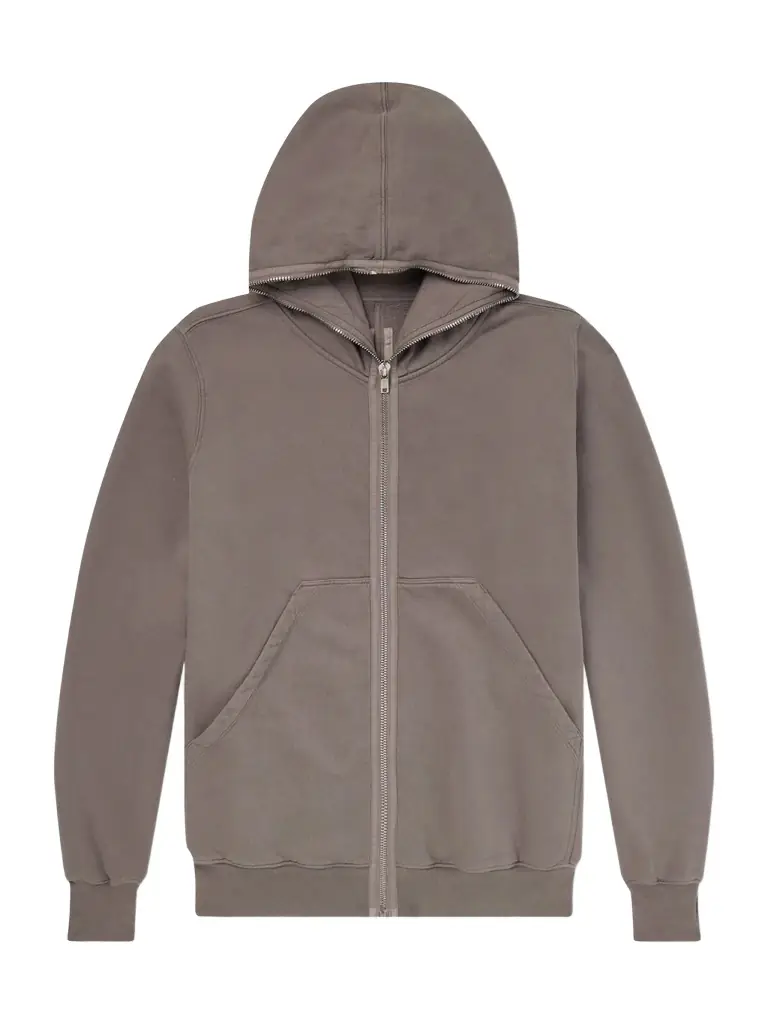 DRKSHDW by Rick Owens Jumbo Cotton-Jersey Zip-Up Hoodie - Men