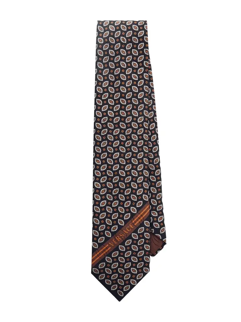 Versace 9cm Silk-Jacquard Tie - Men