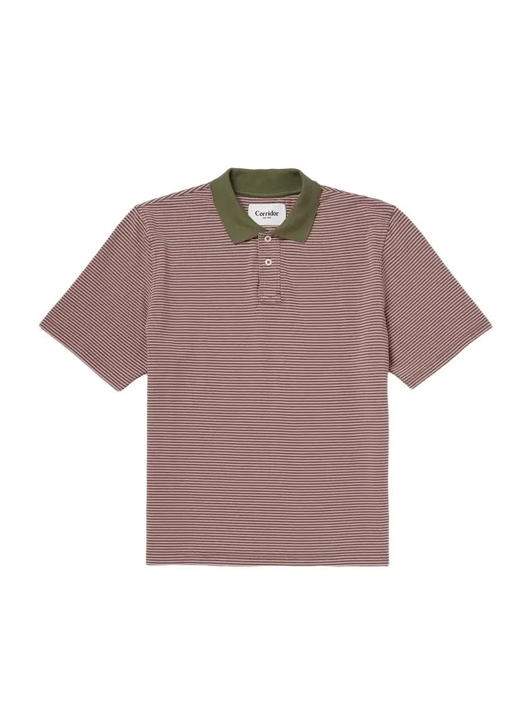 Corridor Striped Cotton-Piqué Polo Shirt - Men
