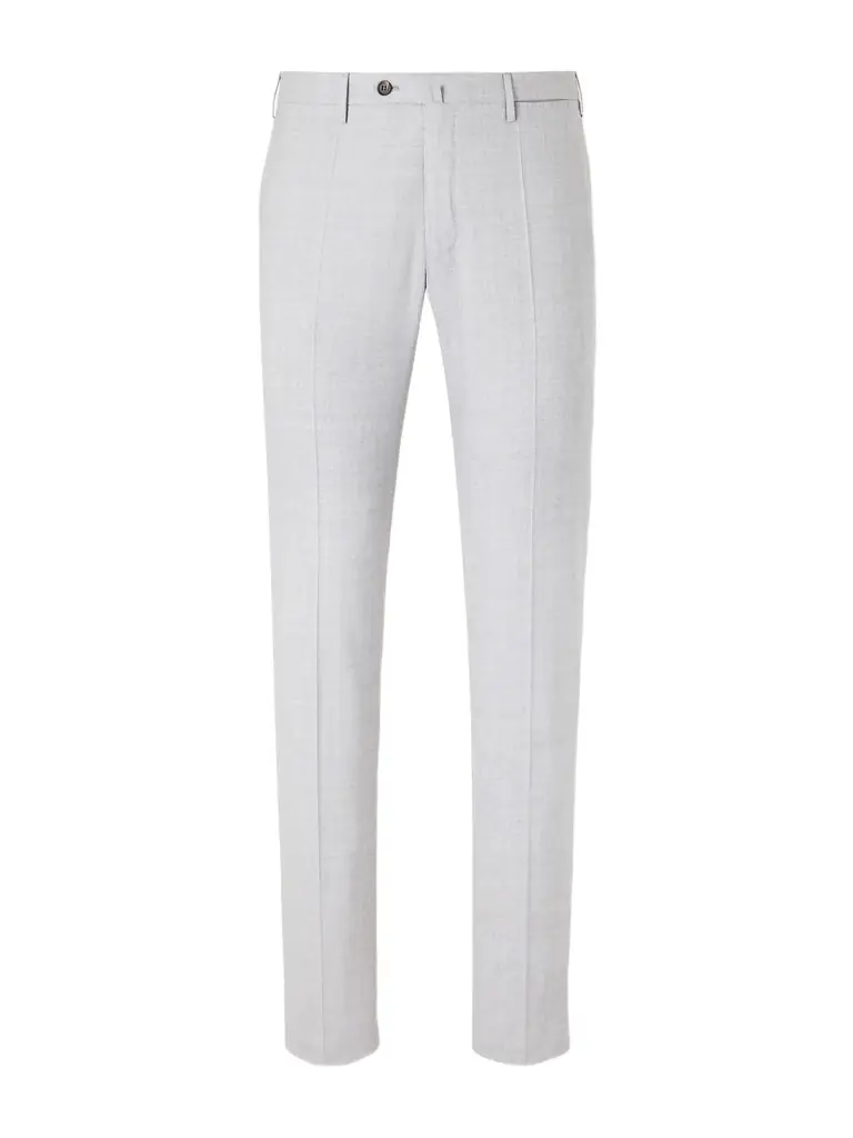 Slowear Slim-Leg Wool Trousers - Men