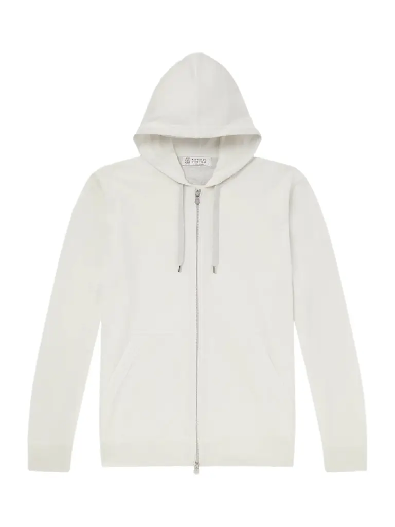 Brunello Cucinelli Cashmere Zip-Up Hoodie - Men