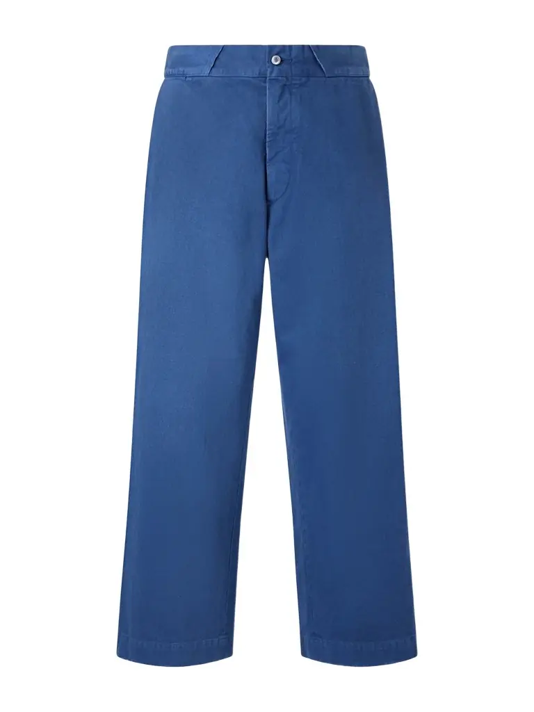 A.PRESSE Straight-Leg Cotton-Twill Trousers - Men