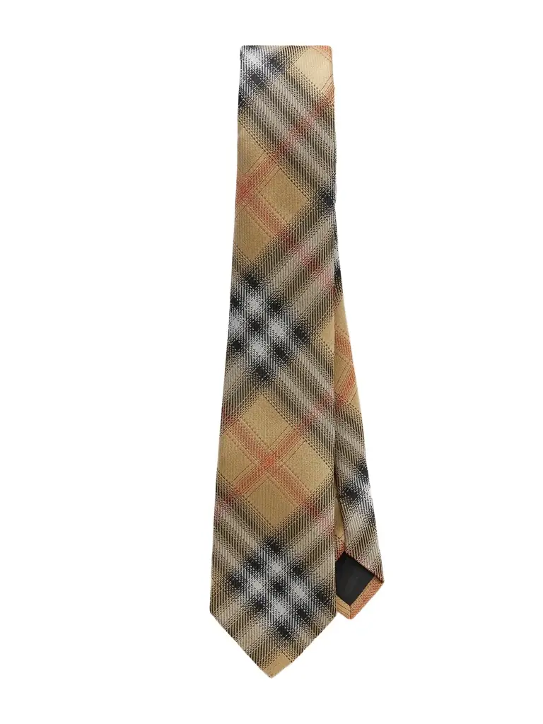 Burberry 7cm Checked Mulberry Silk-Jacquard Tie - Men