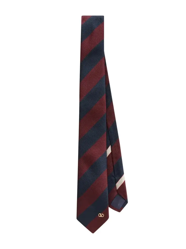 Valentino Garavani 6cm Striped Silk-Jacquard Tie - Men