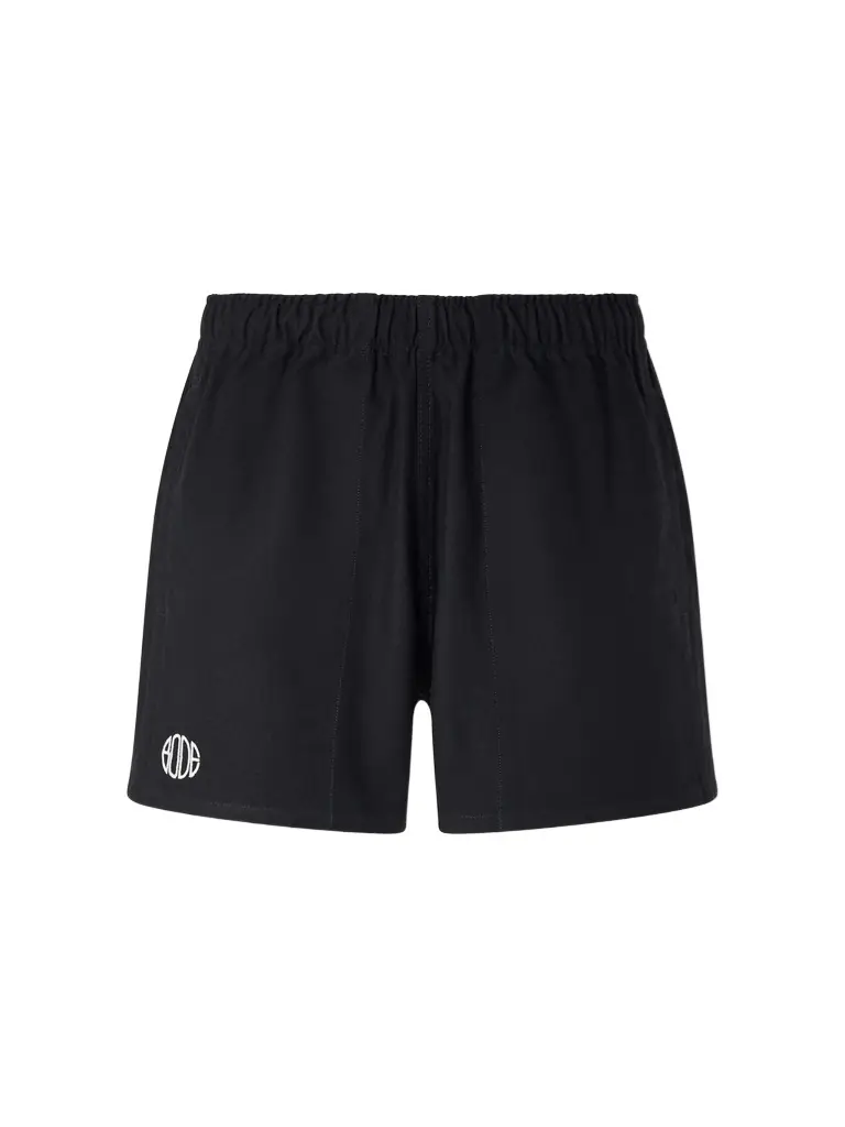 BODE Field Straight-Leg Logo-Embroidered Cotton-Twill Shorts - Men