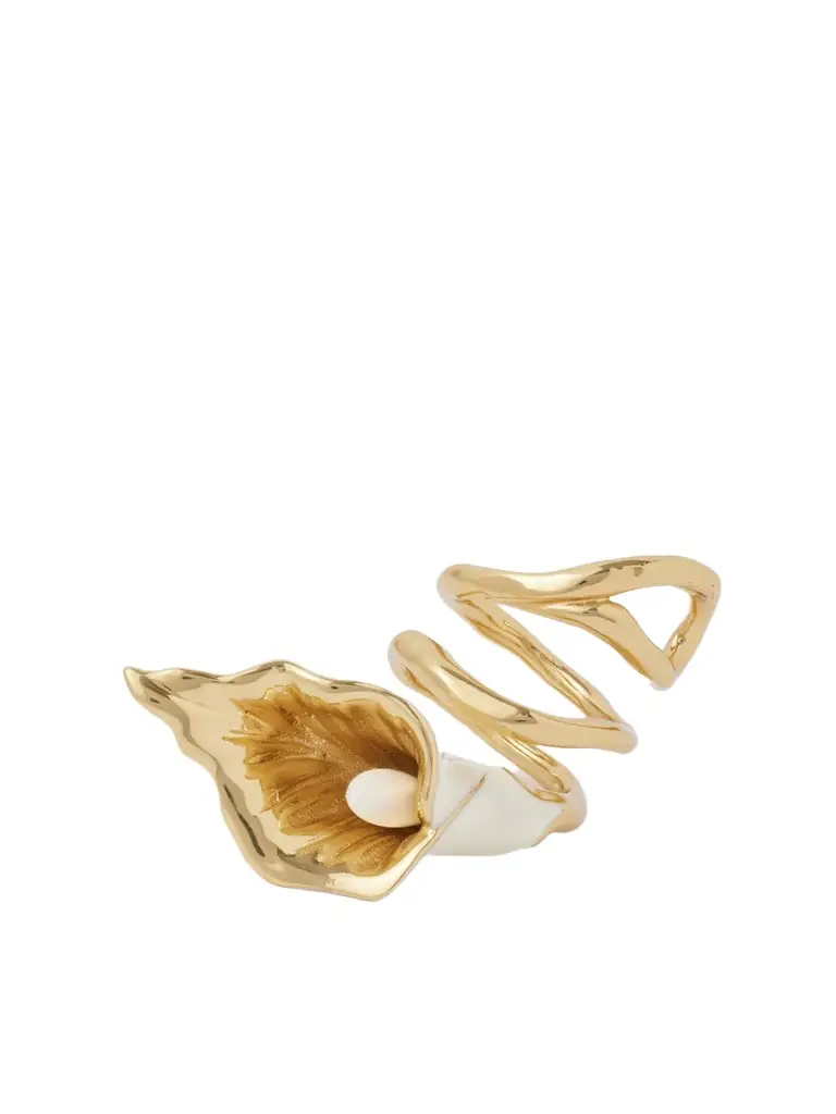 Chloé tone And Enamel Ring