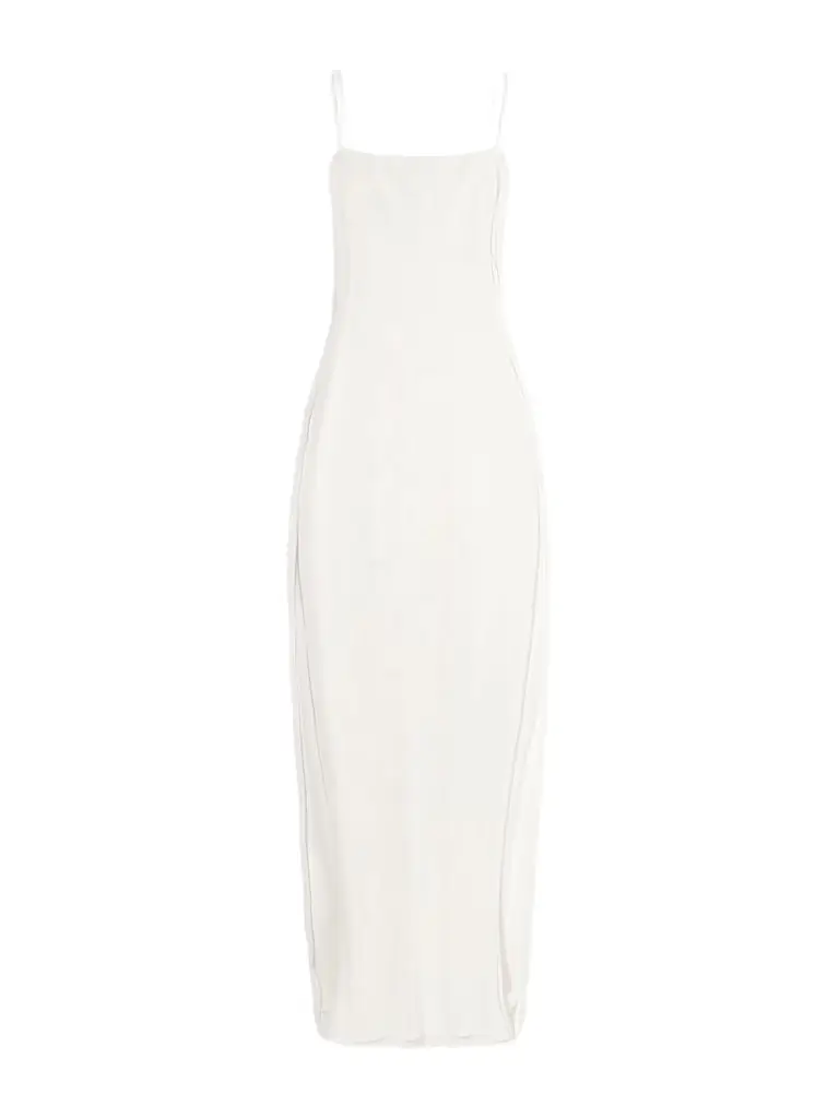 Jacquemus The Plumetis Knitted Maxi Dress