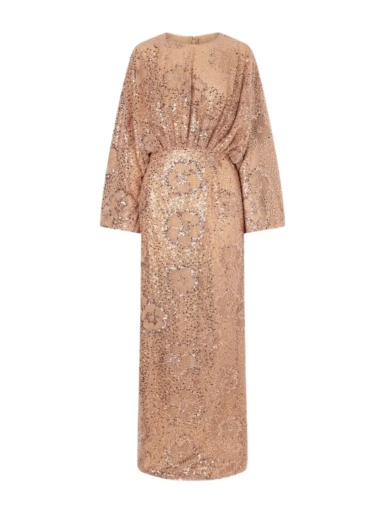 Elie Saab Embellished Silk-blend Tulle Gown