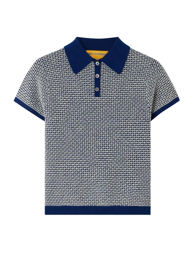 Guest In Residence Cashmere-piqué Polo Shirt