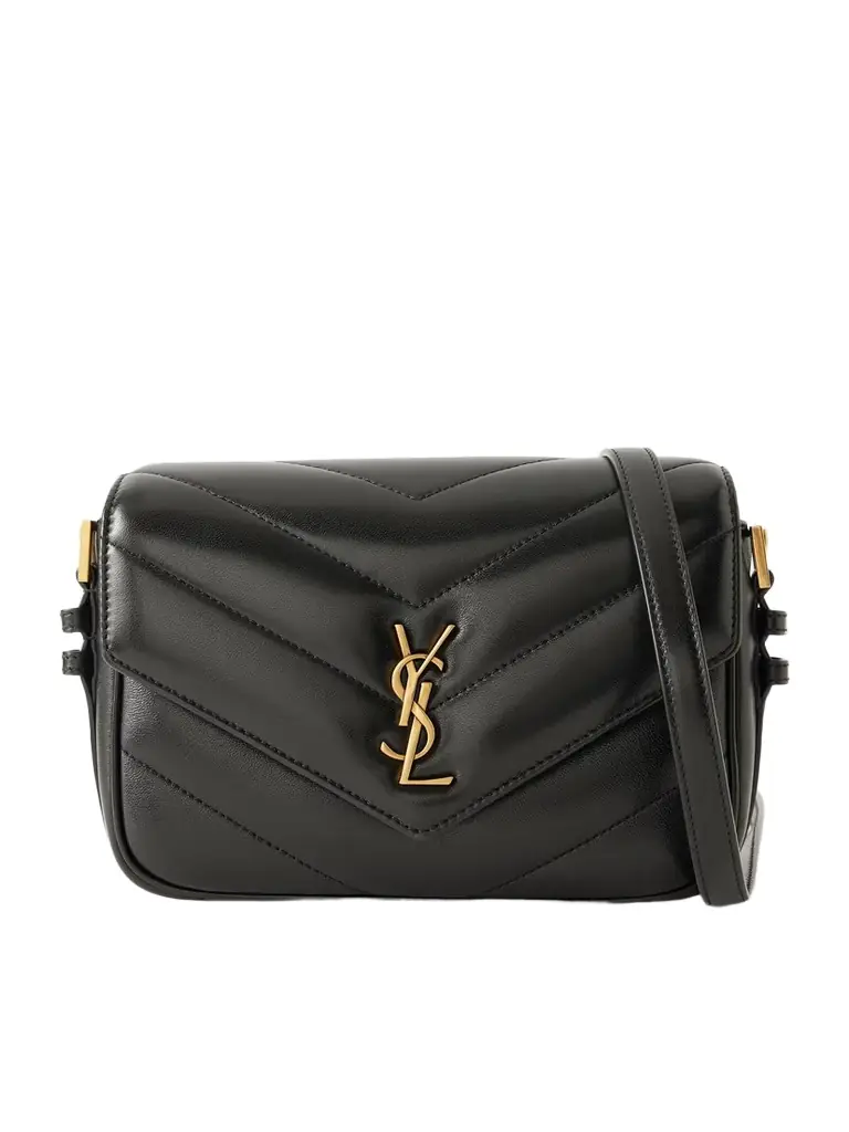 Saint Laurent Loulou Toy Matelassé Leather Shoulder Bag
