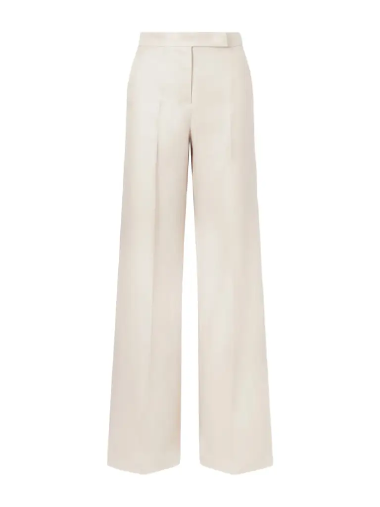 Max Mara Linen Wide-leg Pants