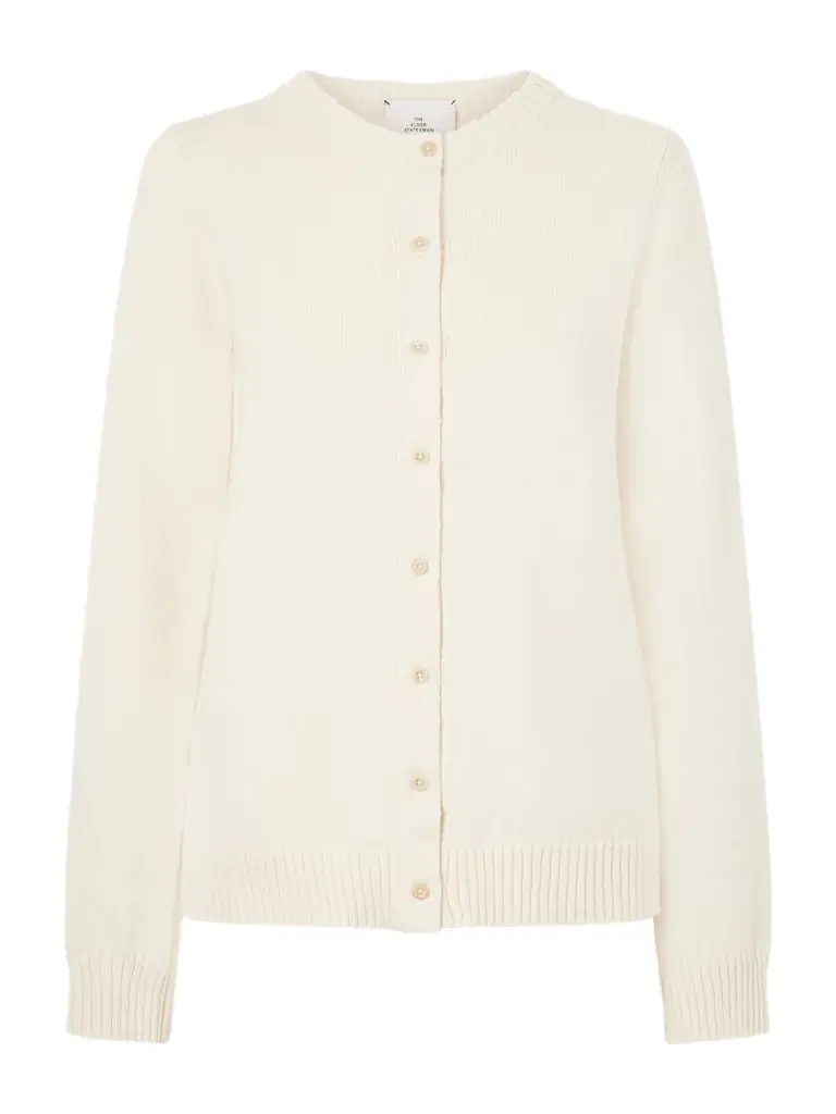 The Elder Statesman Nora Lite Ruth Cotton Cardigan