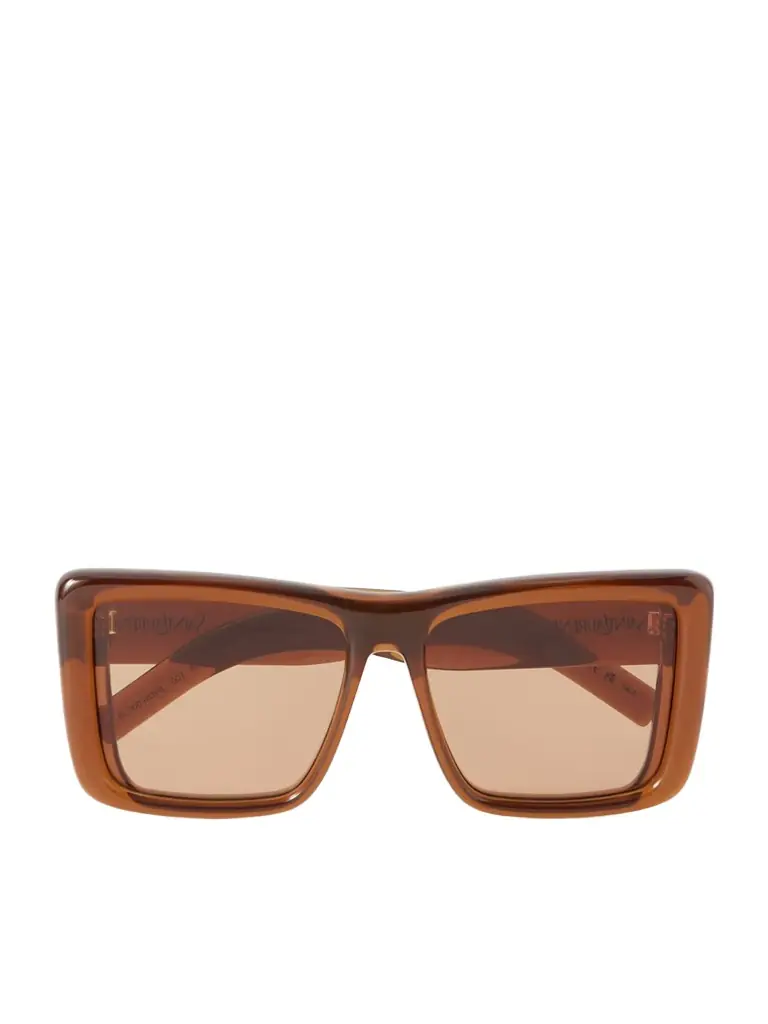 Saint Laurent Eyewear Sl 900 Howl Square-frame Acetate Sunglasses
