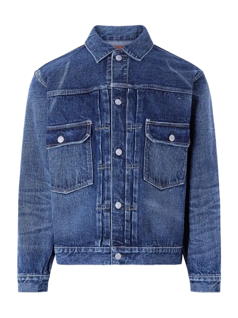 FULLCOUNT Type 2 Fear of the Dark Selvedge Denim Jacket - Men