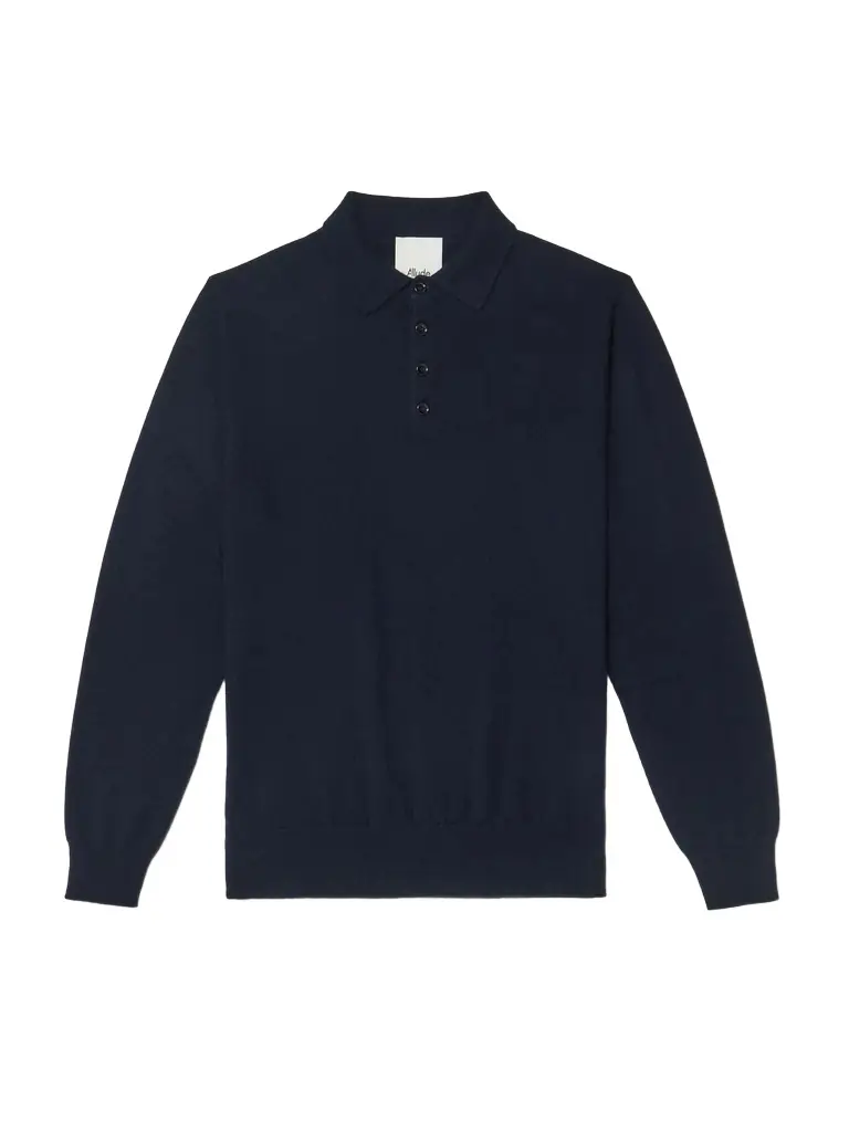 Allude Cashmere Polo Shirt - Men