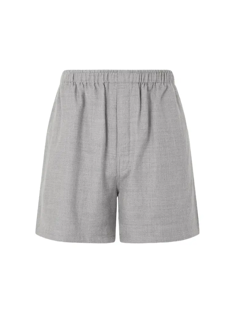 The Elder Statesman Cashmina Straight-Leg Wool and Cashmere-Blend Shorts - Men