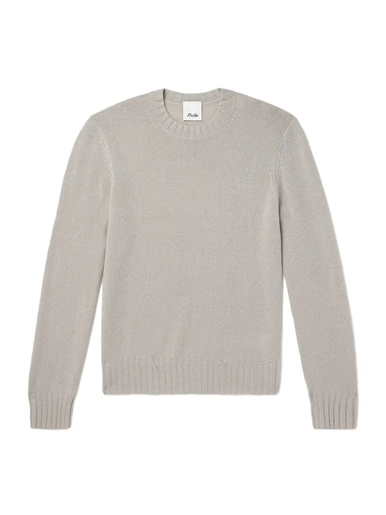 Allude Wool and Cashmere-Blend Sweater - Men