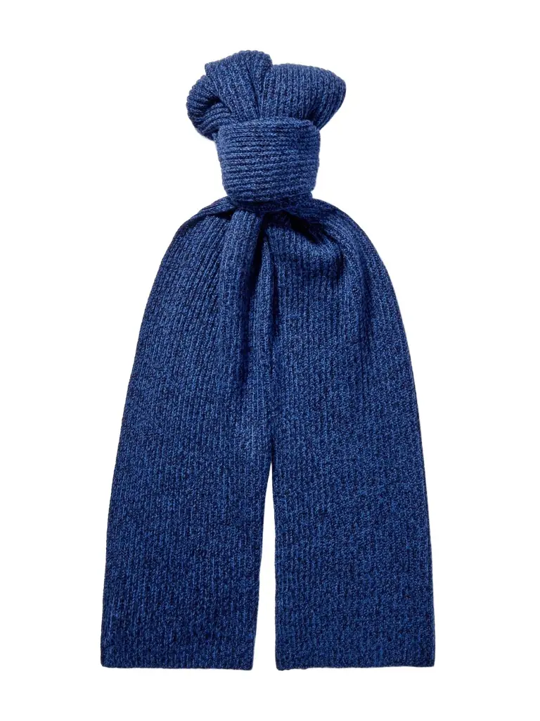 MR P. Wool and Cashmere-Blend Scarf - Men