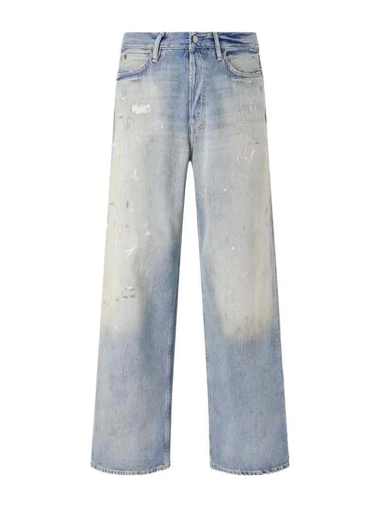 Acne Studios Straight-Leg Distressed Jeans - Men