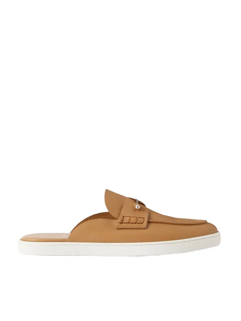 Christian Louboutin Chanme Embellished Leather Mules - Men