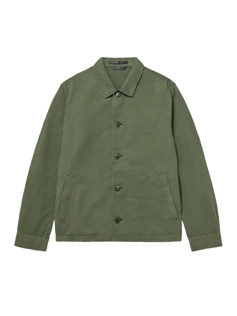Sunspel Cotton and Linen-Blend Jacket - Men