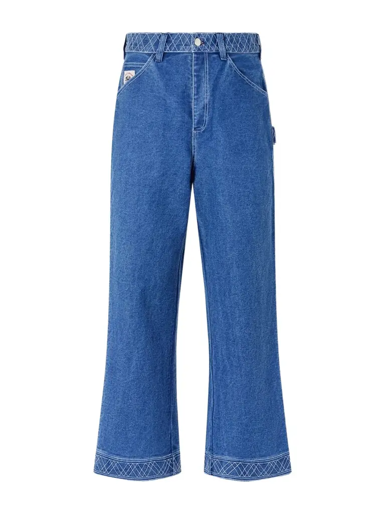 BODE Knolly Brook Straight-Leg Embroidered Jeans - Men