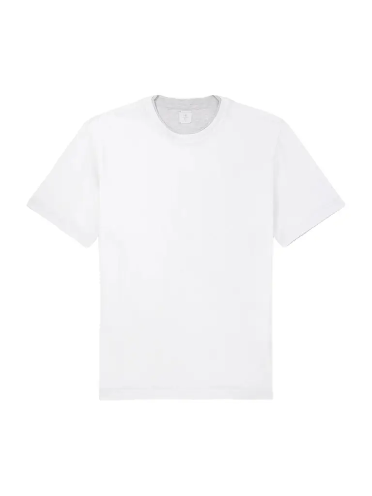 ELEVENTY Giza Cotton-Jersey T-Shirt - Men