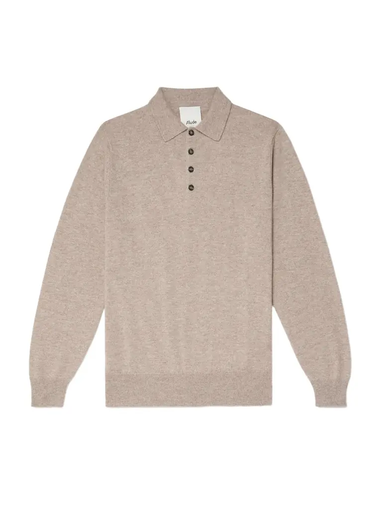 Allude Cashmere Polo Shirt - Men