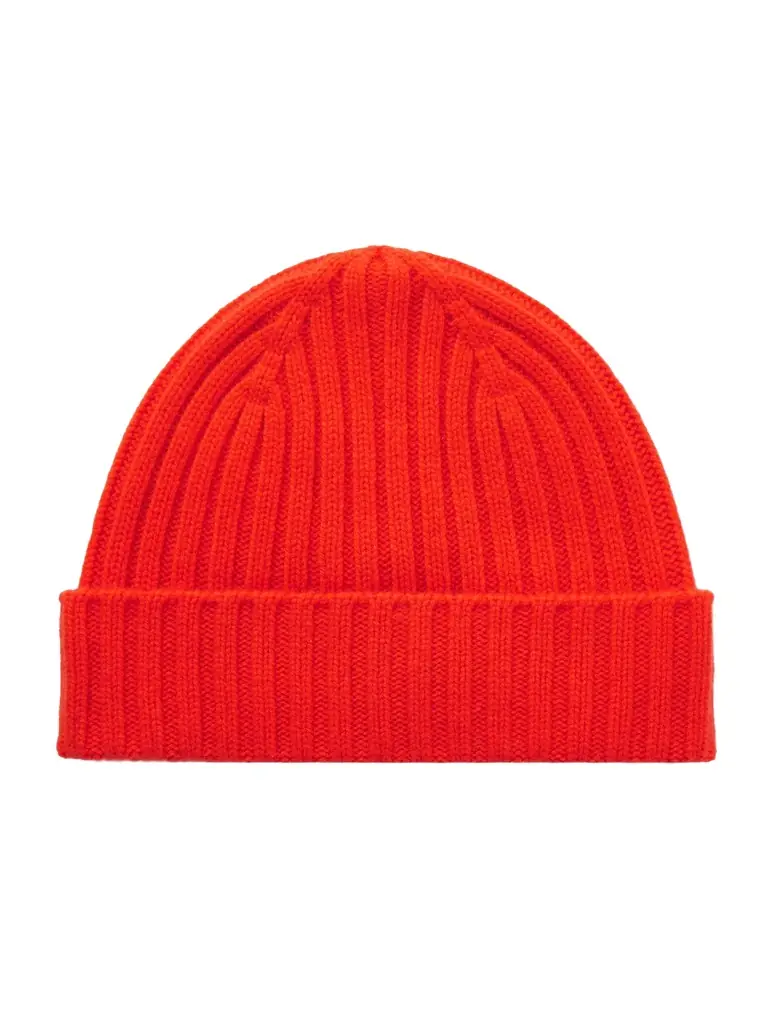MR P. Cairn Ribbed Cashmere Beanie - Men