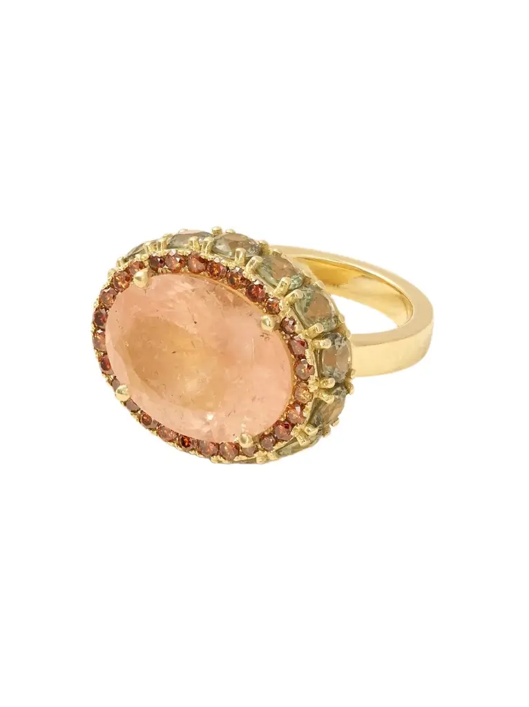 Ileana Makri One Of A Kind 18-karat Gold Multi-stone Ring