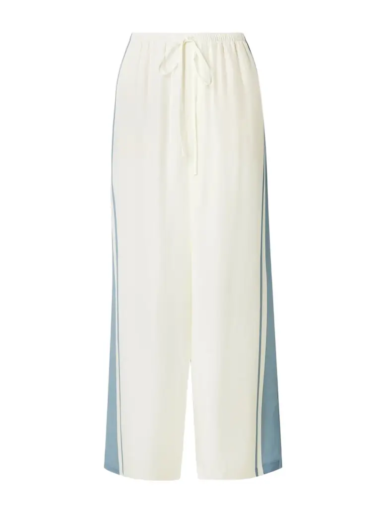 SIR. Lilou Striped Silk Wide-leg Pants